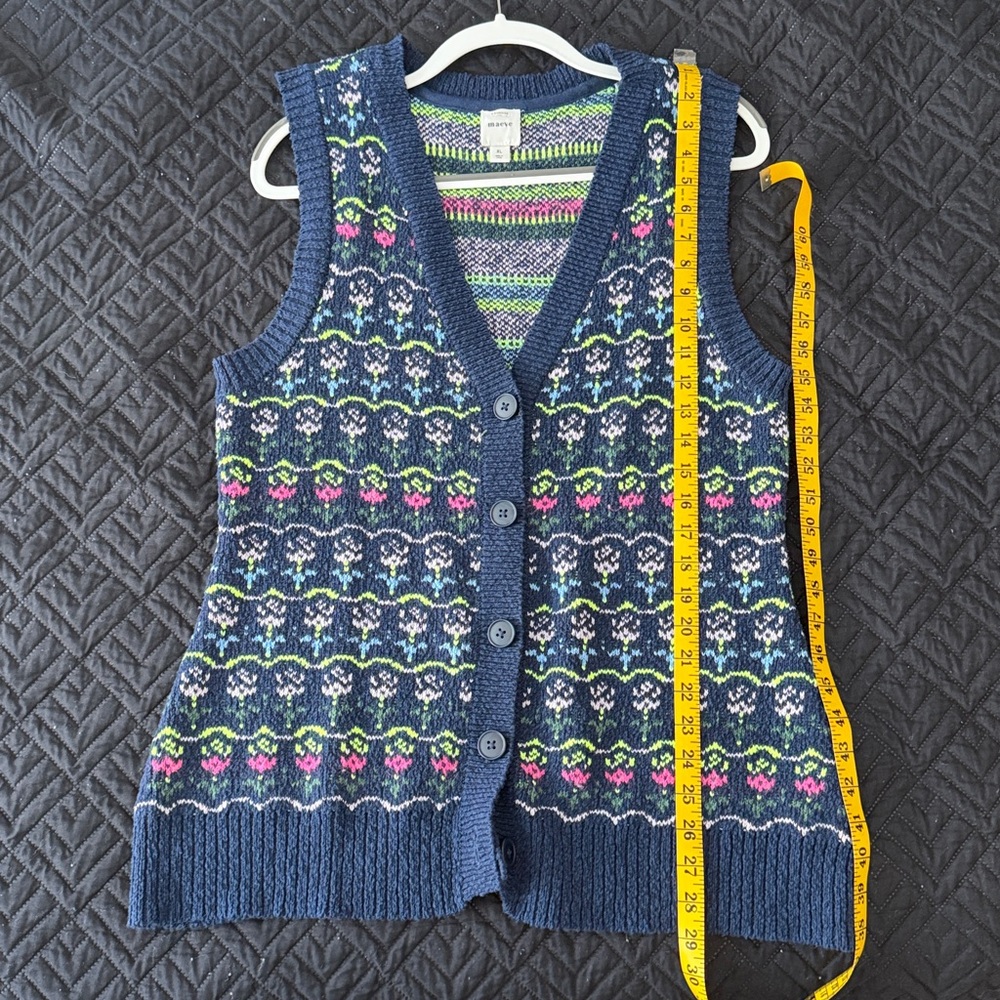 Maeve Multicolor Knit Vest - Picture 6 of 7